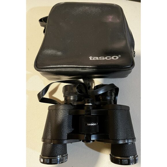 Vintage Tasco 7x35mm Zip Focus 4000 Binoculars w/ Bag - Picture 1 of 11